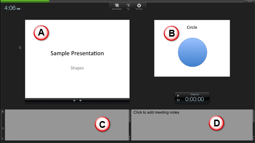 Presenter View in PowerPoint 2011 for Mac