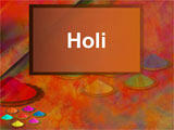 Holi PowerPoint Presentation