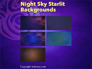 Night Sky Starlit Backgrounds