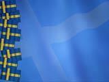 Sweden Flag PowerPoint Templates